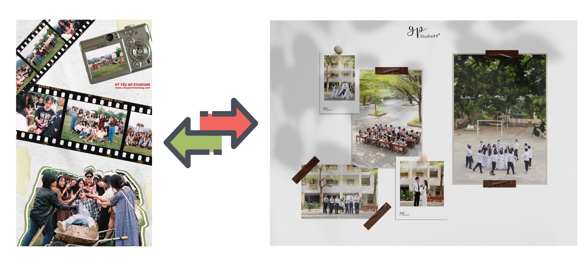 Có nhiều ý kiến quan điểm xoay quanh lựa chọn chụp kỷ yếu