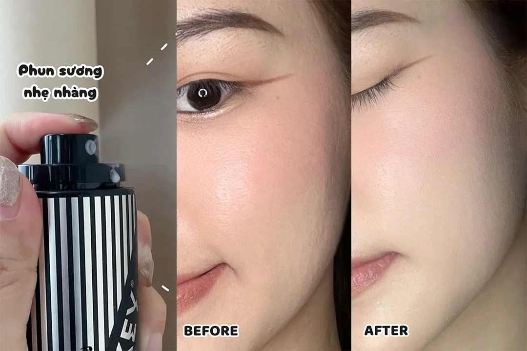 Bí Quyết Giữ Lớp Makeup Lâu Trôi Khi Chụp Kỷ Yếu 8 dung xit khoa make up