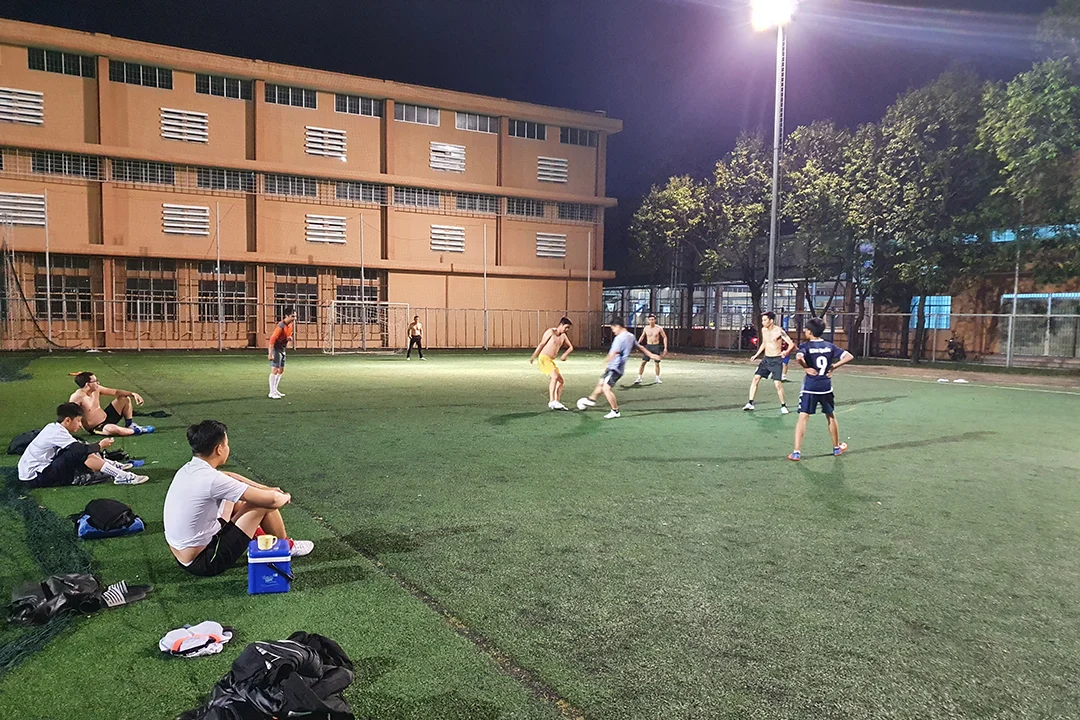 san bong truong tdtt da nang