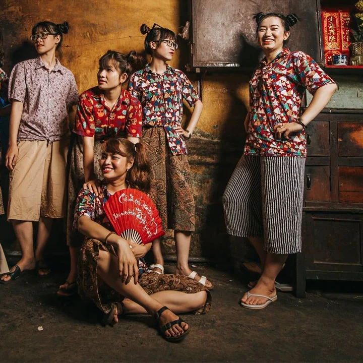 Thuê trang phục concept đồ bao cấp - Kỷ yếu GP Studio99